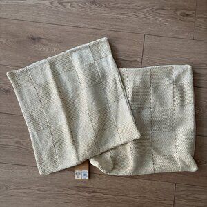 West Elm Gilded Pillow Covers (2)